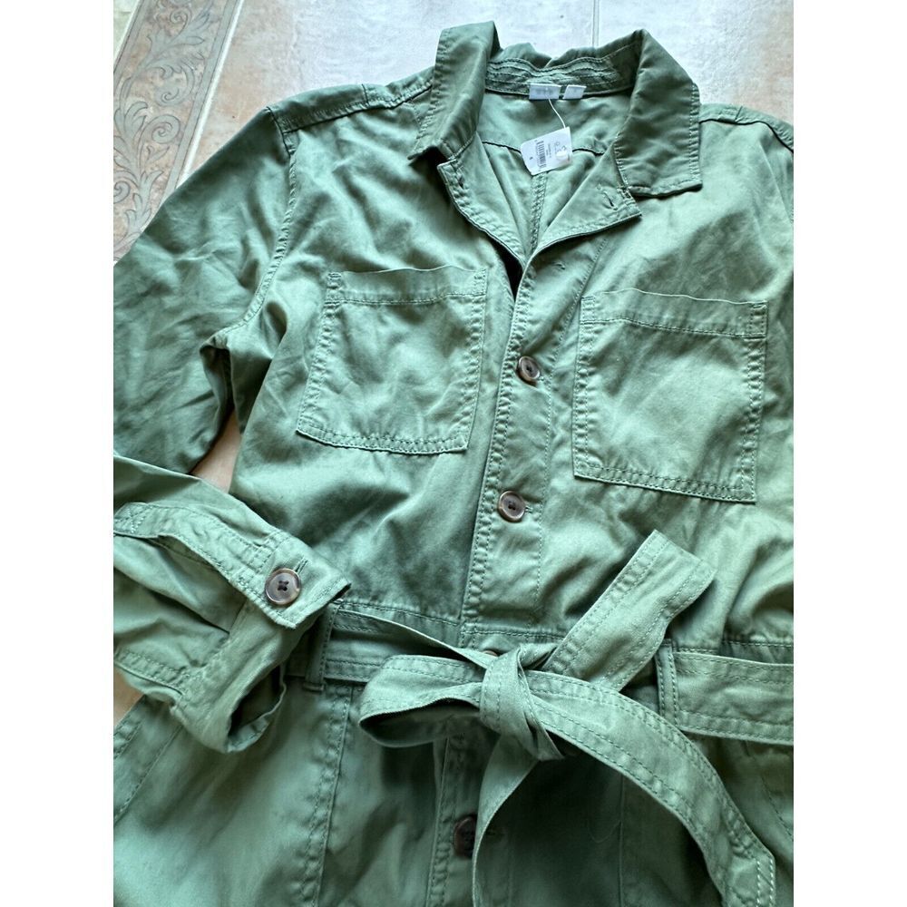 Gap Green Romper Long Sleeve ‎ 6 New without tags ! - Picture 7 of 11